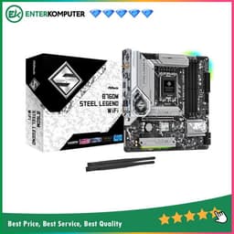 ASRock B760M Steel Legend WIFI (LGA1700, B760, DDR5, USB3.2 Type-C, SATA3)