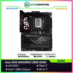 Asus ROG MAXIMUS Z890 HERO (LGA1851, Z890, DDR5, USB3.2 Gen2x2 Type-C, SATA3)